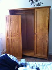 Solid Pine Wardrobe For Sale
